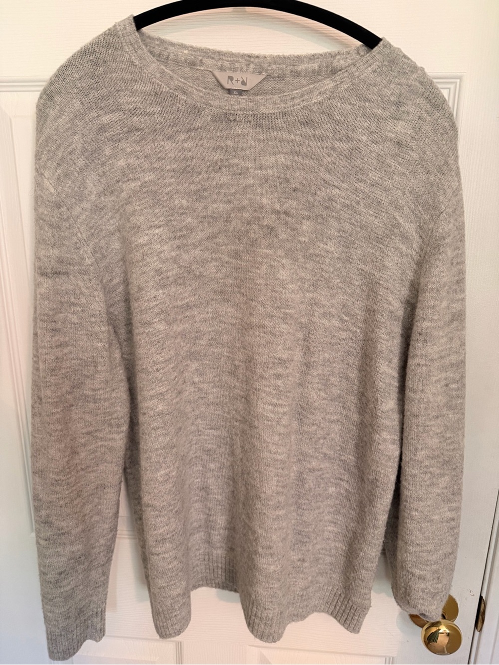 Kids' Light Gray Crewneck Sweater - Cozy Everyday Knit